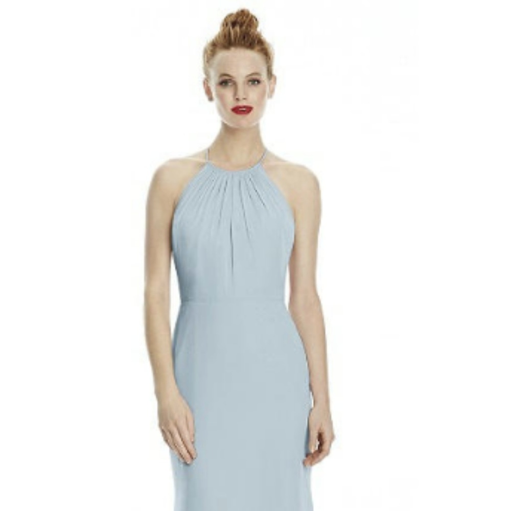 Lela Rose Bridesmaid Dress LR239 Mist Blue